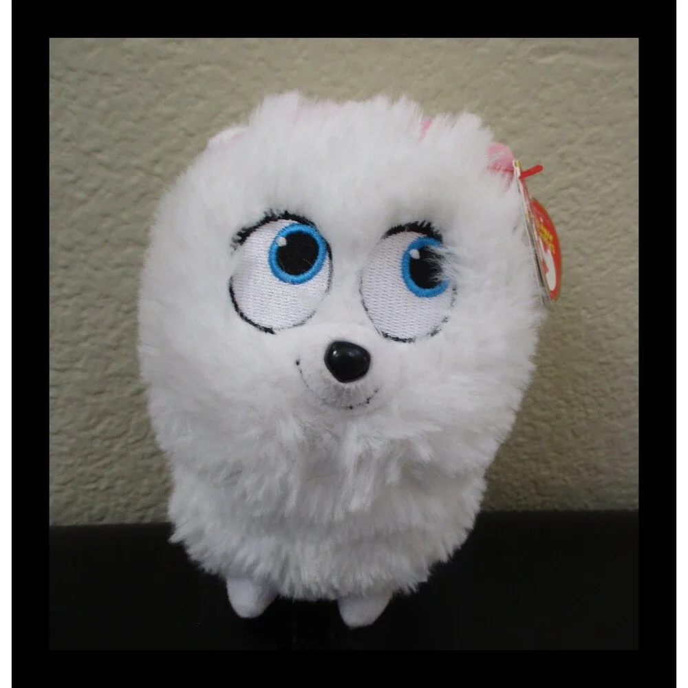 Ty Beanie Baby Gidget Secret Life of Pets CREASED TAG